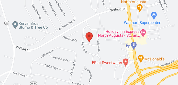 map of 132 Rockrose Drive, North Augusta, SC 29860